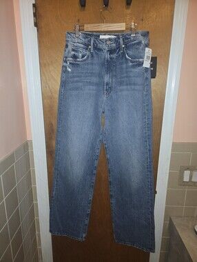 NWT Mother Superior High Waisted Tummel Vision Sneak In Take Me Higher